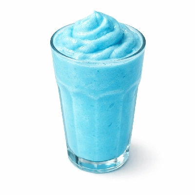 Blue Ice Cream Shake