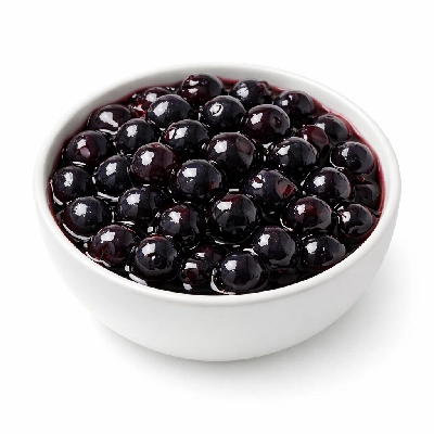 Blueberries canned heavy syrup solids and liquids