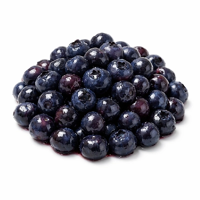 Blueberries wild canned heavy syrup drained