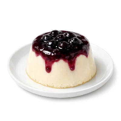 Blueberry Panna Cotta