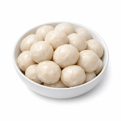Boiled fish balls