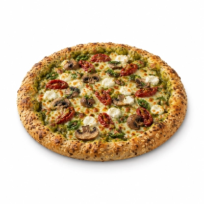 Boston Pizza Gourmet Pizzas Multigrain Genovese Pesto