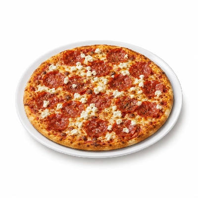 Boston Pizza Gourmet Pizzas Pepperoni and Feta Thin Crust