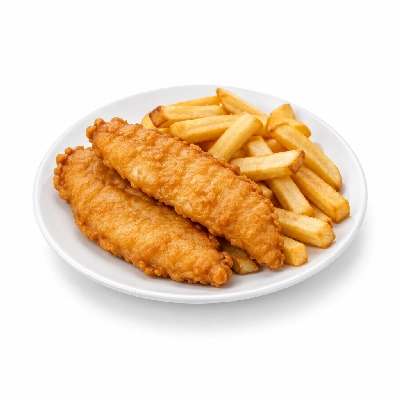 Boston Pizza Mains Fish and Chips
