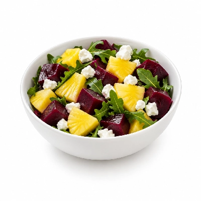 Boston Pizza Pineapple Beet and Goat Cheese Salad