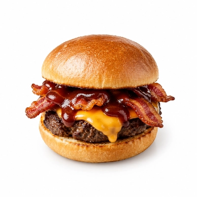 Boston Pizza Sandwiches Double Bacon BBQ Burger