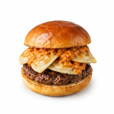 Boston Pizza Sandwiches Spicy Perogy Burger