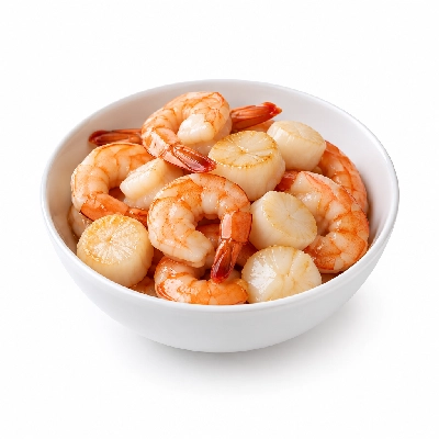 Boston Pizza Side Dishes Prawns and Scallops