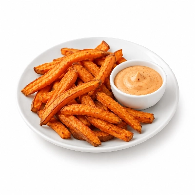 Boston Pizza Side Dishes Yam Fries with Chipotle Dip
