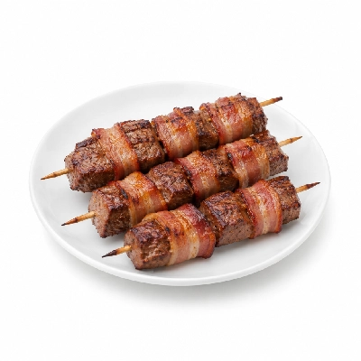 Boston Pizza Starters Bacon-Wrapped Steak Skewers