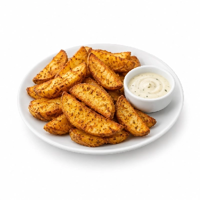 Boston Pizza Starters Cactus Cut Potatoes with Dip
