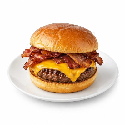 Boston's Pizza Restaurant & Sports Bar Bacon Cheeseburger