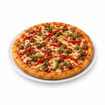 Boston's Pizza Restaurant & Sports Bar Double Meat & Peppers Individual