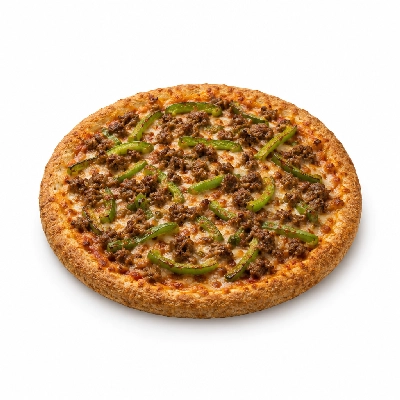 Boston's Pizza Restaurant & Sports Bar Double Meat & Peppers Individual Whole Wheat