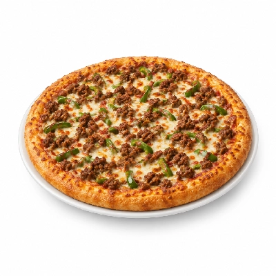 Boston's Pizza Restaurant & Sports Bar Double Meat & Peppers Large