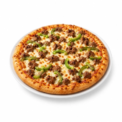 Boston's Pizza Restaurant & Sports Bar Double Meat & Peppers Small