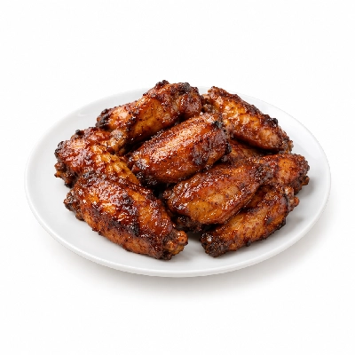 Boston's Pizza Restaurant & Sports Bar Oven Roasted Wings BBQ Double Order