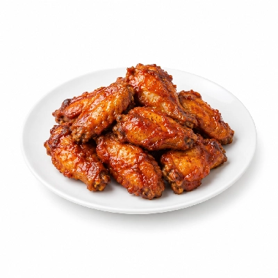 Boston's Pizza Restaurant & Sports Bar Oven Roasted Wings Hot Double Order
