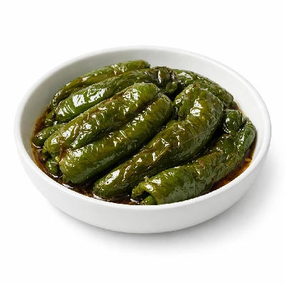 Braised Green Peppers