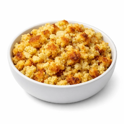 Bread stuffing cornbread dry mix prepared
