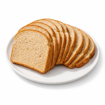 Bread reduced-calorie wheat