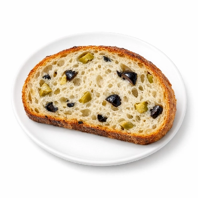 Bread with olives