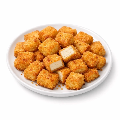 Breaded tofu