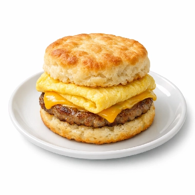 Breakfast biscuits sausage egg & cheese by jimmy dean
