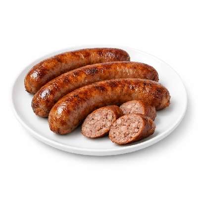 Brotwurst pork beef link