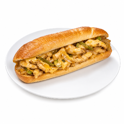 Buffalo Wild Wings Beer Cheese Chicken Cheesesteak
