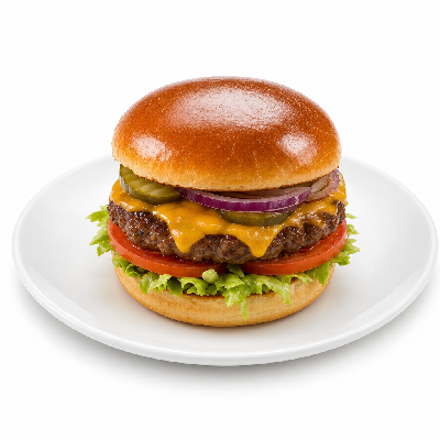 Buffalo Wild Wings Boston Lager Burger