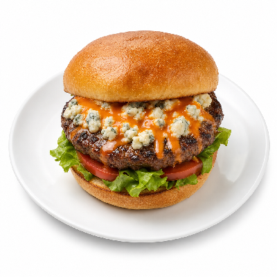Buffalo Wild Wings Buffalo Blue Burger