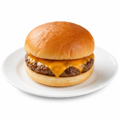 Buffalo Wild Wings Cheeseburger with Cheddar Cheese