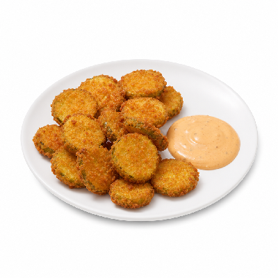 Buffalo Wild Wings Fried Pickles with Southwestern Ranch Dressing