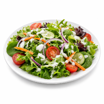 Buffalo Wild Wings Greens Garden Side Salad with Fat Free Ranch