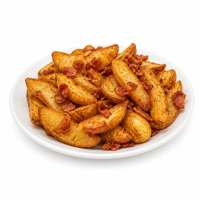 Buffalo Wild Wings Party Menu Potato Wedges with Bacon