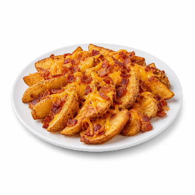 Buffalo Wild Wings Party Menu Potato Wedges with Bacon and Sl Cheddar