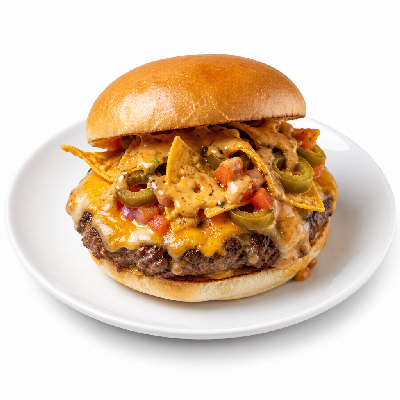 Buffalo Wild Wings Screamin Nacho Burger