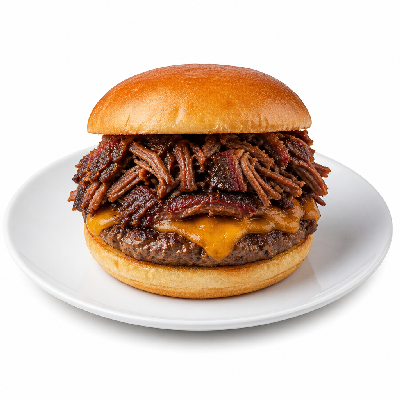 Buffalo Wild Wings Smoked Brisket Burger
