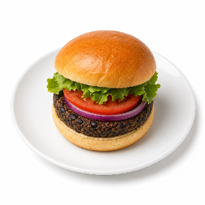 Buffalo Wild Wings Southwestern Black Bean Burger