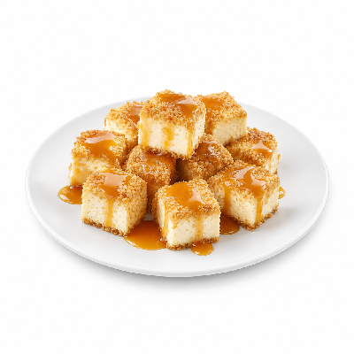 Buffalo Wild Wings Sweet Spot Cheesecake Bites with Caramel