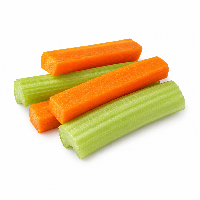 Buffalo Wild Wings Wing Accompaniments Carrots Celery (3 Pieces of Each)