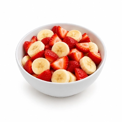 Buffets Banana-Strawberry Salad with Strawberries
