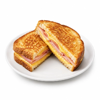 Buffets Entrees Grilled Ham & Cheese Sandwich
