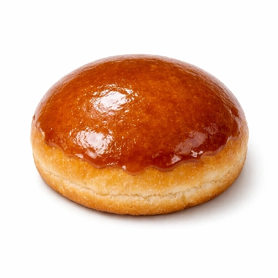 Burger bun with sauce