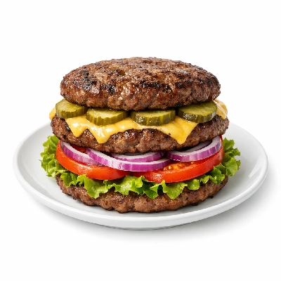 Burger King Bunless Double Whopper