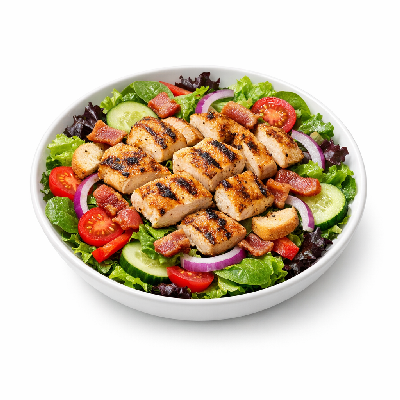 Burger King Chicken BLT Garden Fresh Salad with Tendergrill and Dressing