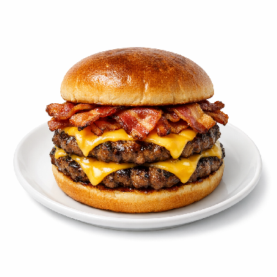 Burger King Flame Broiled Burgers A.1. Ultimate Bacon Cheeseburger