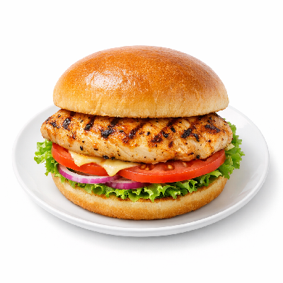 Burger King Grilled Chicken Sandwich without Mayonnaise