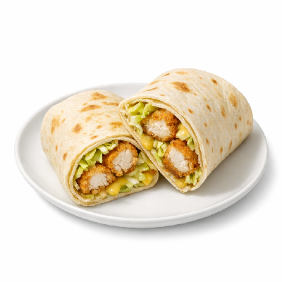 Burger King Honey Mustard Crispy Chicken Wrap